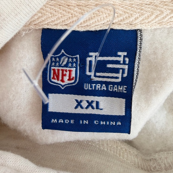NWT Dallas Cowboys Unisex Premium Pullover Hoodie  Oatmeal Athleisure Sz XXL - Picture 8 of 11